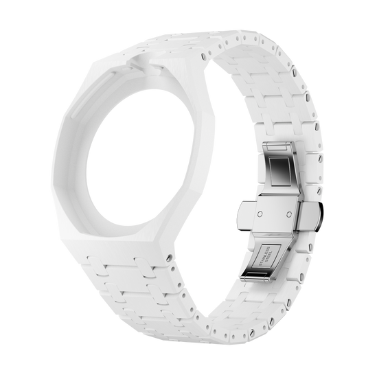 Pop Lock Bioceramic Strap - Royal Pop White