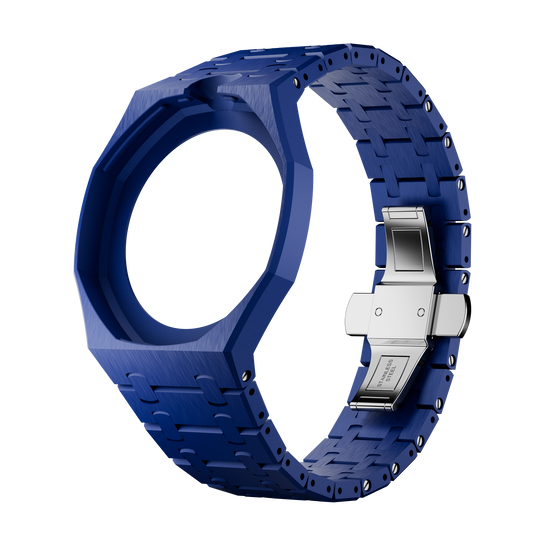 Pop Lock Bioceramic Strap - Royal Pop Orange Blue