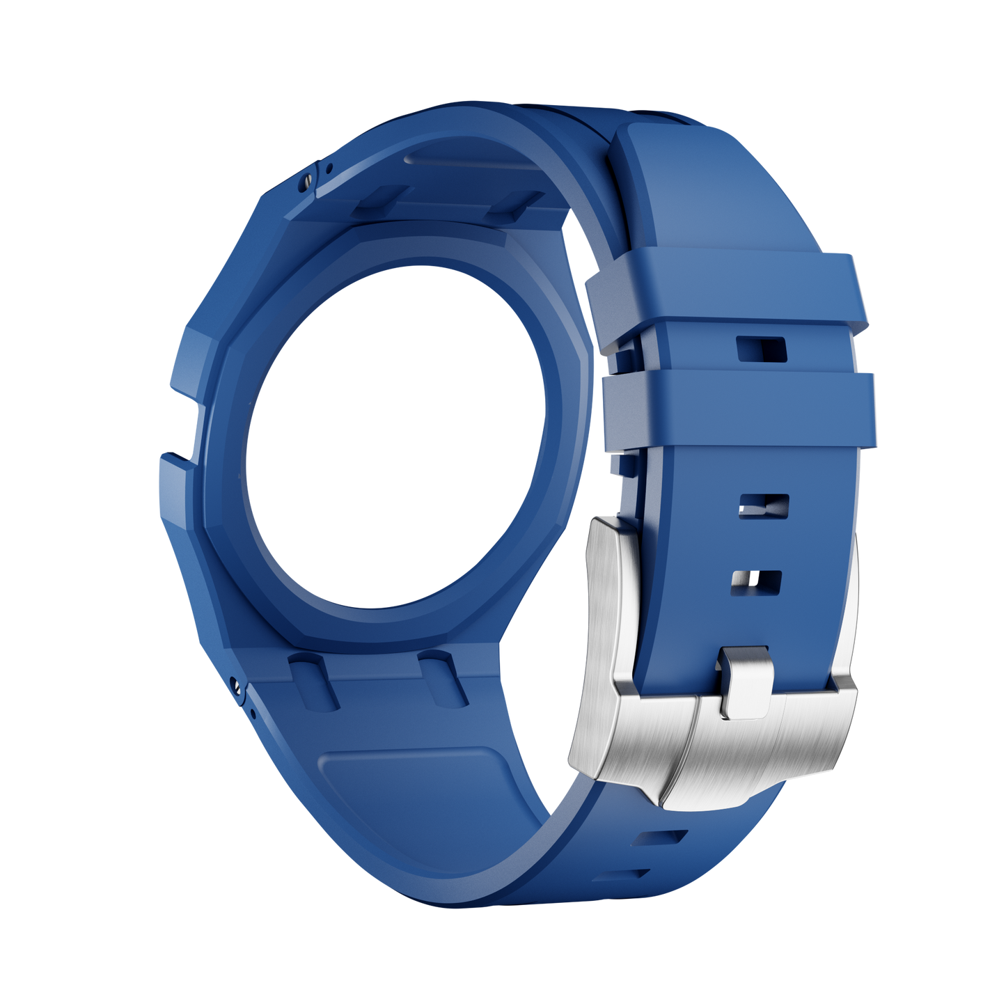 Pop Lock Silicone Strap - Royal Pop Blue