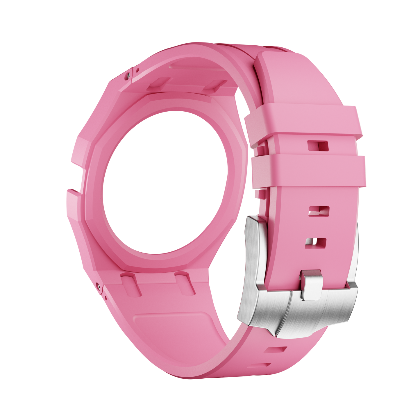 Pop Lock Silicone Strap - Royal Pop Pink