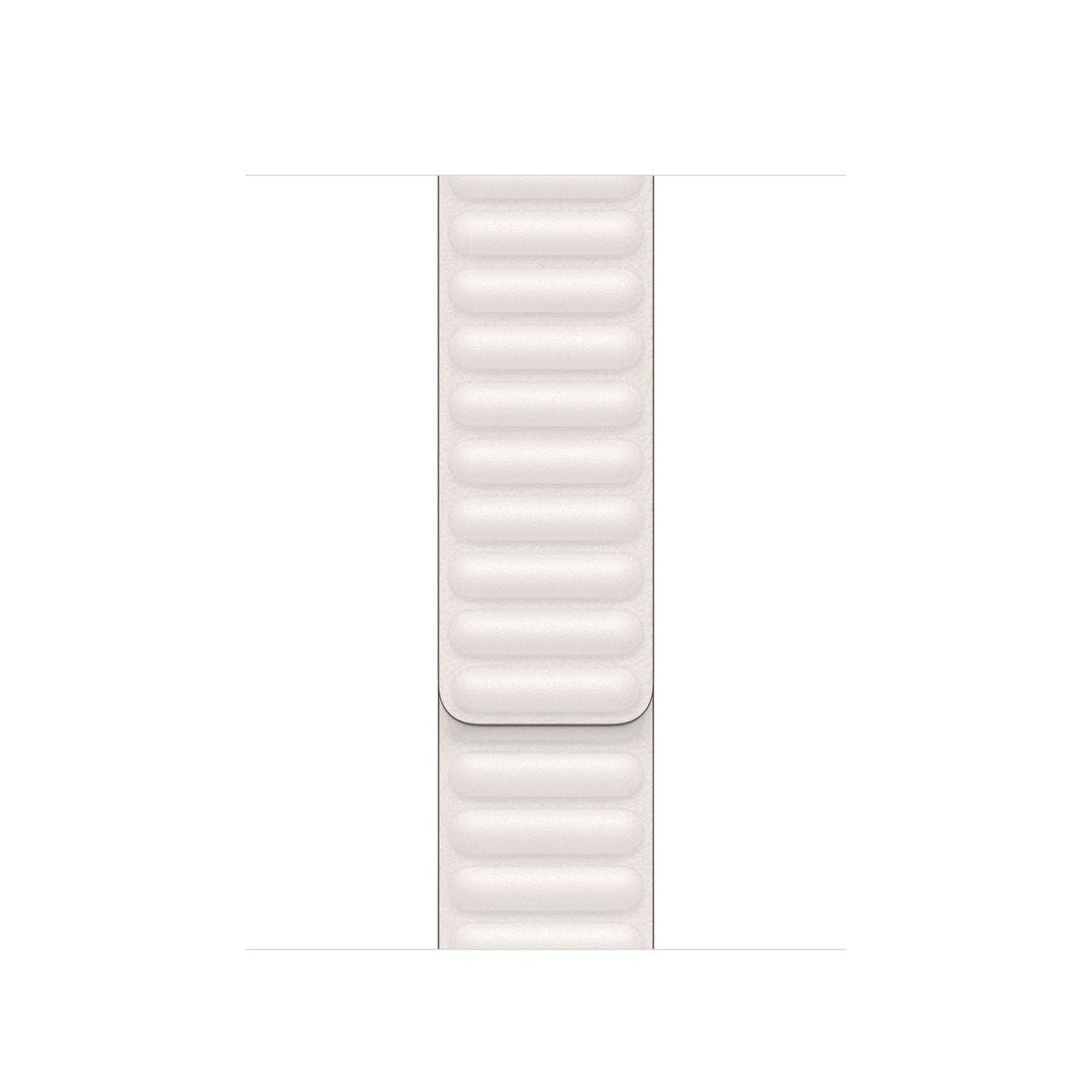 Pop Lock MagLeather - Bracelet Apple Watch Blanc