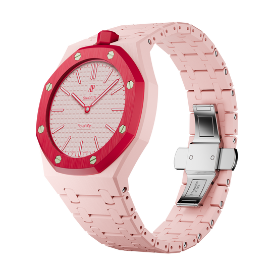 Pop Lock Bioceramic Strap - Royal Pop Red