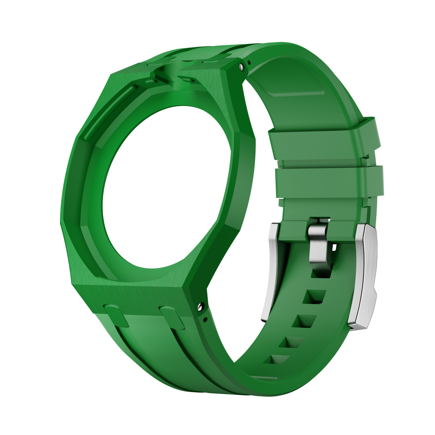 Pop Lock Silicone Strap - Royal Pop Green