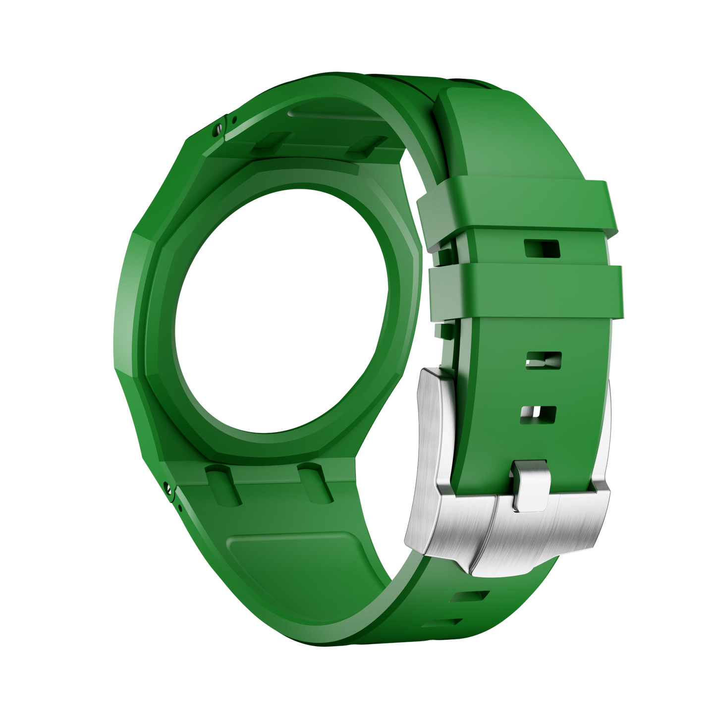 Pop Lock Silicone Strap - Royal Pop Green