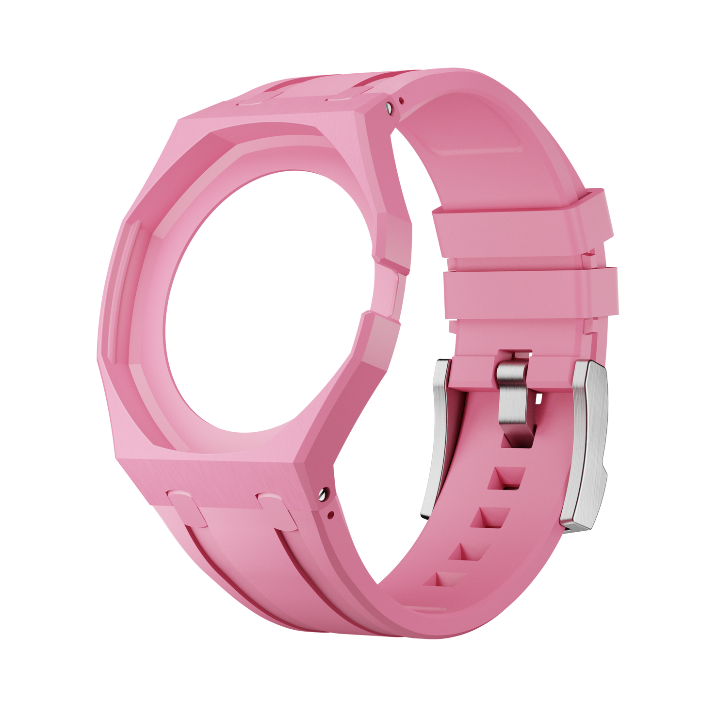 Pop Lock Silicone Strap - Royal Pop Pink